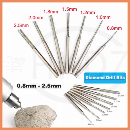 Diamond coated drill - coated, bits