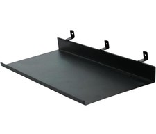 40x15cm Black Metal Shelf for