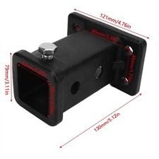 2In Bolt On Receiver Tube Tow