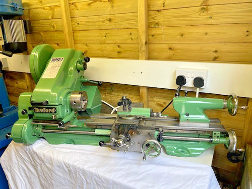 Myford super lathe with - 7,