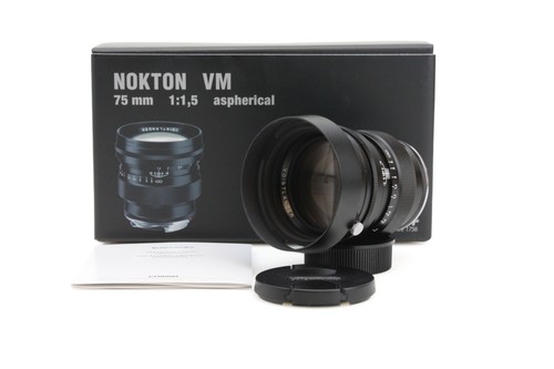 Voigtlander nokton 75mm - voigtlander,