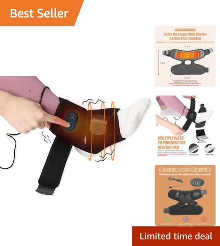 Heated ankle brace with - heated,