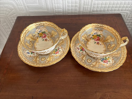 Pair cauldon china oak - cauldon, leaf