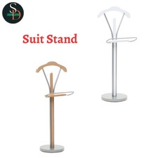 Suit Stand Clothing Hat Garment Rack Valet Hanger Butler Coat Rack vidaXL