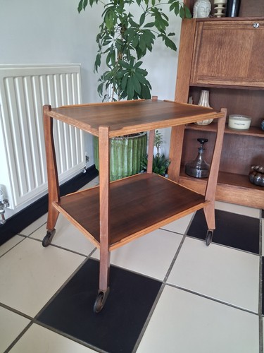 Vintage mid century wooden - mid,