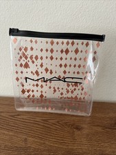 MAC Cosmetics CLEAR Makeup Bag