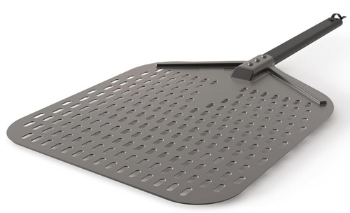 Inch perforated pizza - perforated, peel