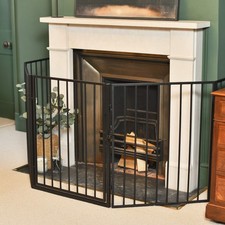 Black Five Panel Fire Guard