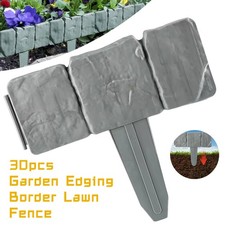 30Pcs Plastic Cobbled Stone