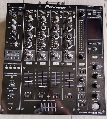 Pioneer djm 850 channel - djm, 4-channel