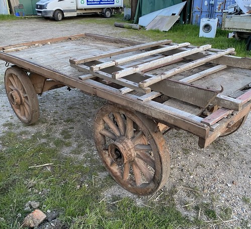 Vintage tractor horse drawn - horse,