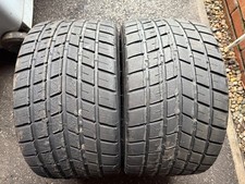 pair of race track slick wet