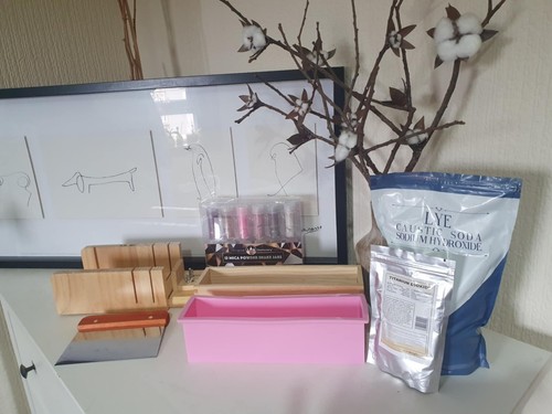 Soap making starter kit - making,
