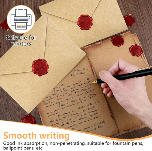 Pcs vintage writing paper - 40,
