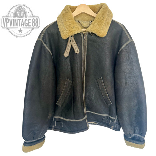 Vintage aviator bomber - vintage, b-3
