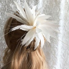 Handmade Feather Flower