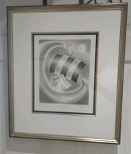 Adam Barsby Limited Edition 45/125 Framed Print Journey Beyond  52.5cm X 45cm