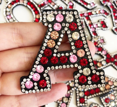 Rhinestone sparkle letter - sparkle,