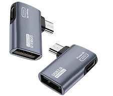 Amazon Firestick 4K - Silver OTG Adapter Left & Right Angle Micro USB Port