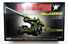 Vintage IMAI 1/24 U.S. WW2  "LONGTOM" 155mm CANNON model kit