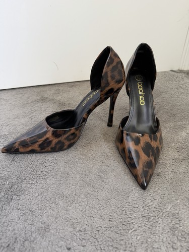 Boohoo leopard patent - patent, out