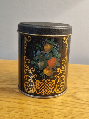 Vintage english tea caddy - vintage,