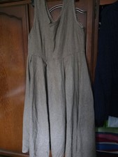 Coffee Wool Dress by Ewa I