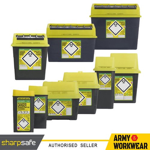 Sharps waste bin - sharps, needle