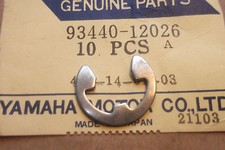 YAMAHA GT1 GTMX GT80 TY80 YZ80 MX80 GENUINE GEAR-SHIFTER E-CLIP - # 93440-12026
