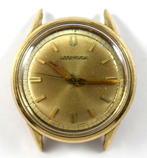 Vintage 1966 M6 Accutron 10KGF & SS Case Tuning Fork 214 Wrist Watch lot.wb