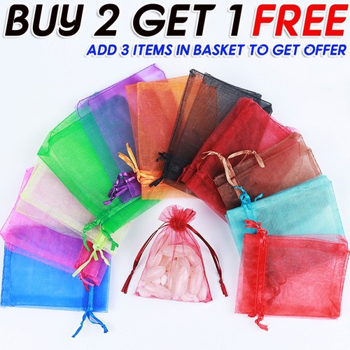 Organza bags jewellery - 50,