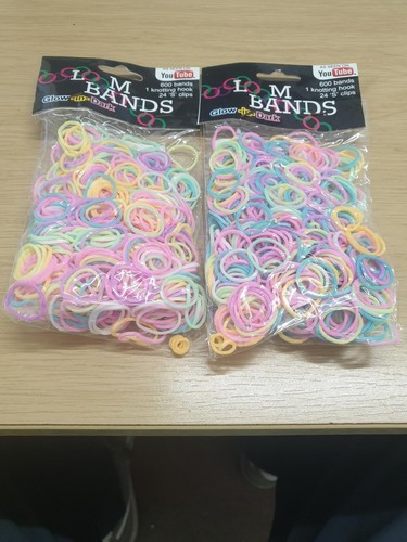 1200 loom bands glow in - glow, the
