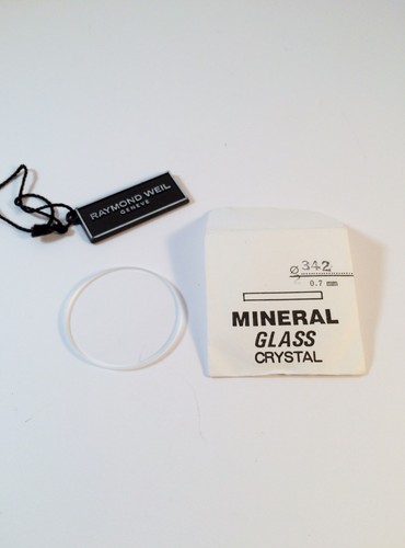 Replacement watch crystal for - watch,