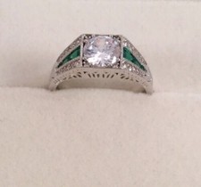 Art Deco Style Lab Created