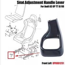 NEW For Audi A3 8P TT 8J R8