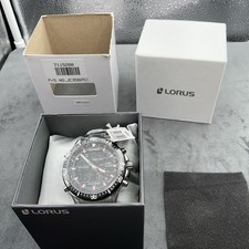 Lorus Watch Mens RW635AX5 Dual Display Analogue Digital RRP £129.99 NEW Boxed. 