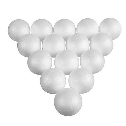 Foam balls 10pcs polystyrene - balls,