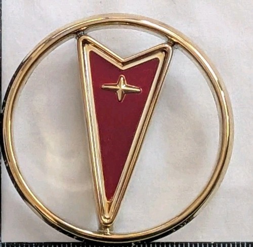 New pontiac emblem round - emblem, 3"