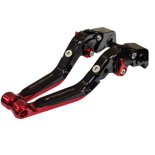 Red black adjustable clutch - adjustable,