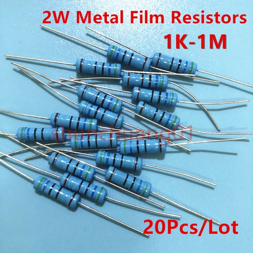 20pcs metal film resistors - 20pcs,