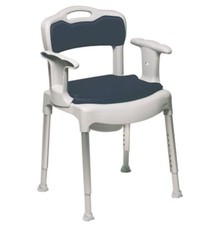 Etac Swift Commode Toilet Chair Bedside Shower Seat Height Adjustable EX DISPLAY