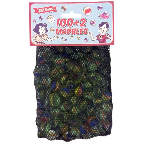 Large bag marbles 100 2 - of, 100+2