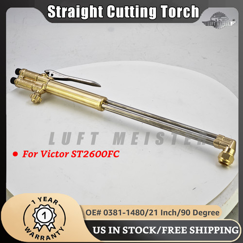 Straight cutting torch - straight,