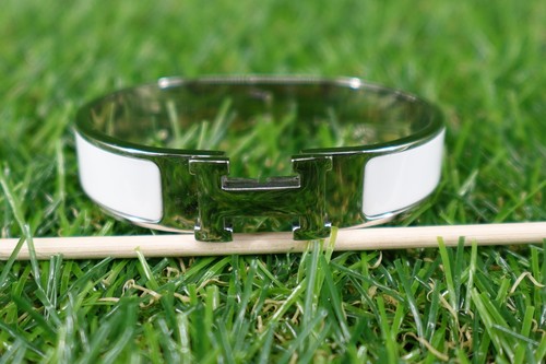 Hermes clic clac bracelet - h,