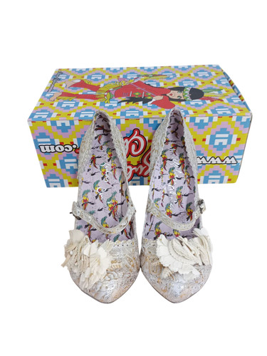 Irregular choice lace heels - choice,