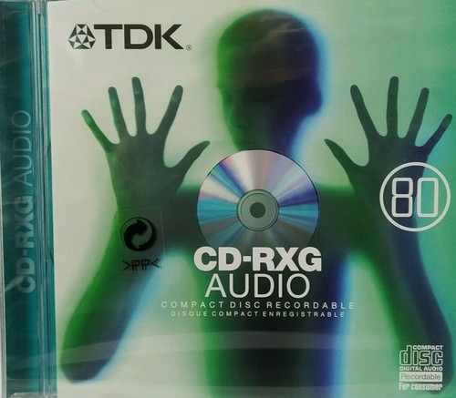 Tdk r80 rxg80en audio music - tdk, cd-r80