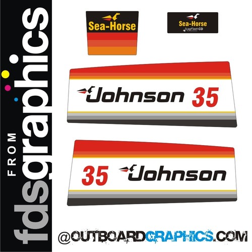 Johnson 35hp seahorse outboard - seahorse,