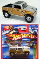 2006 HOT WHEELS SUPER TREASURE HUNT HUMMER H3T CONCEPT #8/12 ORIGINAL PACKAGING/MOC SHORT CARD