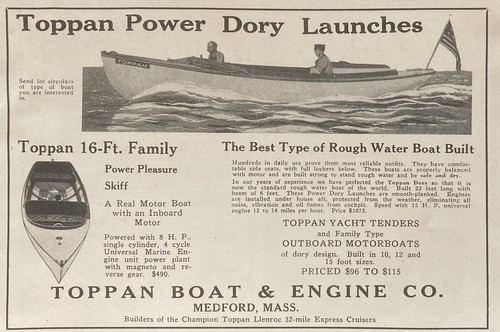 1929 toppan boat - 1929, &