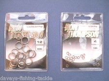 RT HEAVY DUTY SPLIT RINGS FOR SPINNERS PLUGS MEPPS SPOONS FLYING C'S TOBY LURES